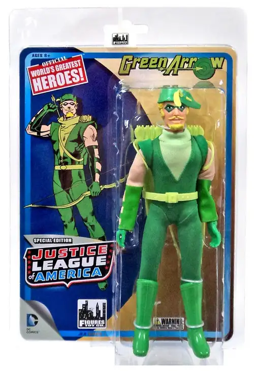 DC Justice League of America World's Greatest Heroes! Green Arrow Action Figure