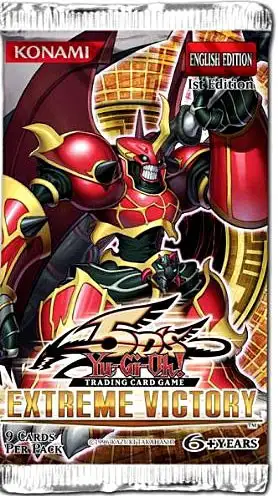 YuGiOh Extreme Victory (1st Edition) Booster Pack [9 Cards]