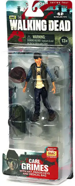 McFarlane Toys The Walking Dead AMC TV Series 4 Carl Grimes Action Figure