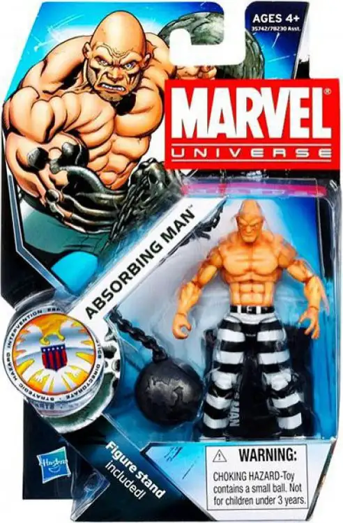 Marvel Universe Series 16 Absorbing Man Action Figure #24 [Striped Pants]
