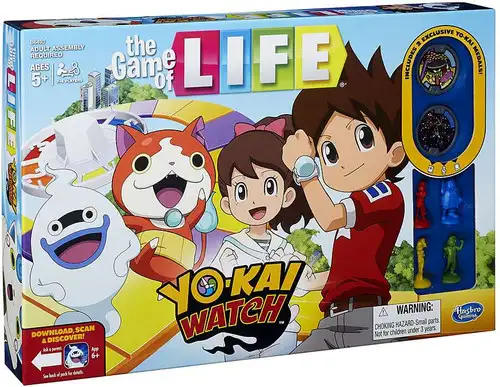 Yo-Kai Watch Game of Life Board Game