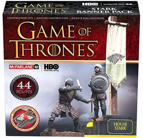 McFarlane Toys Game of Thrones House Stark Construction Set #19362