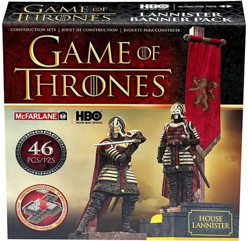 McFarlane Toys Game of Thrones House Lannister Construction Set #19361