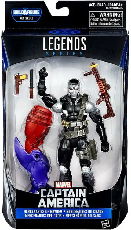 Captain America Civil War Marvel Legends Red Skull Marvel's Demolition Man Action Figure [Scourge, Mercenaries of Mayhem]