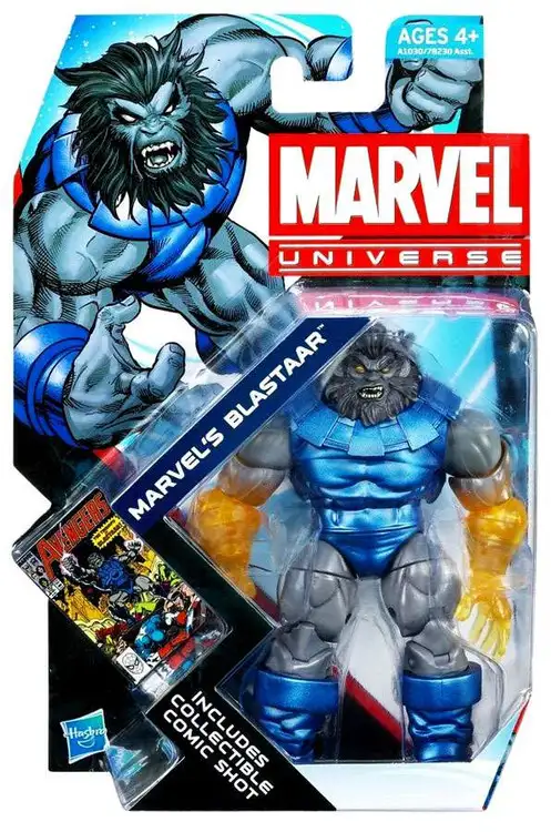 Marvel Universe Series 20 Blastaar Action Figure #24 [Clear Arms]