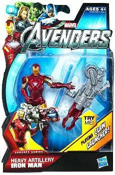 Marvel Avengers Concept Series Heavy Artillery Iron Man Action Figure