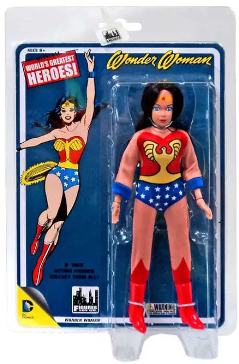 DC World's Greatest Heroes Wonder Woman Action Figure [Full Body Artwork]