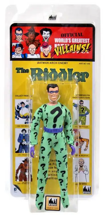 DC World's Greatest Heroes! Kresge Retro Style Series 1 The Riddler Retro Action Figure