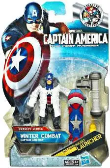 The First Avenger Concept Series Winter Combat Captain America Action Figure #11