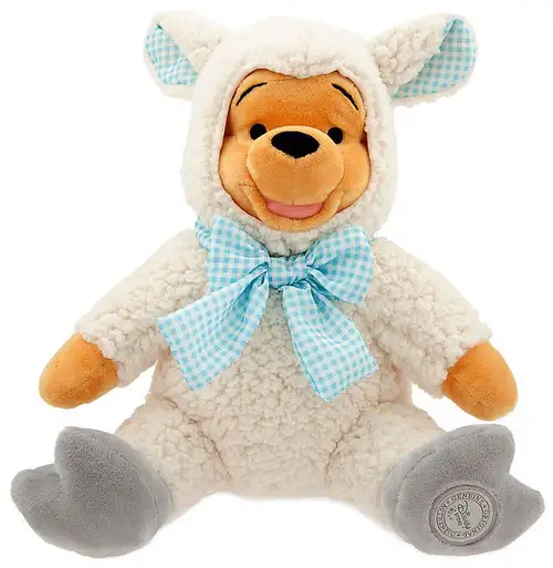 Disney 2016 Easter Winnie the Pooh 11-Inch Plush [Lamb Costume]