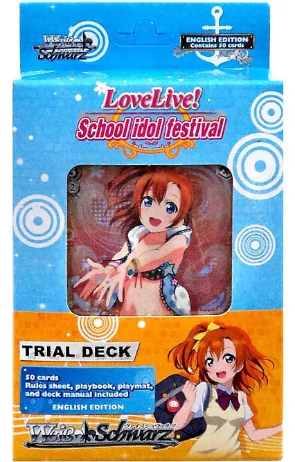 Weiss Schwarz Trading Card Game Love Live! Trial Deck [School Idol Festival]