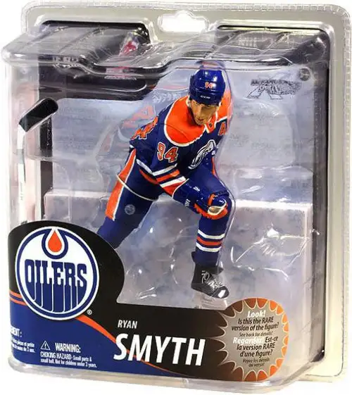 McFarlane Toys NHL Edmonton Oilers Sports Picks Hockey Hockey Series 30 Ryan Smyth Action Figure [Blue Jersey]