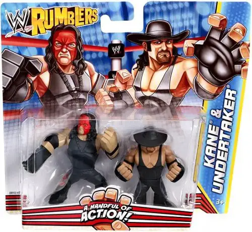 WWE Wrestling Rumblers Series 2 Kane & Undertaker Mini Figure 2-Pack
