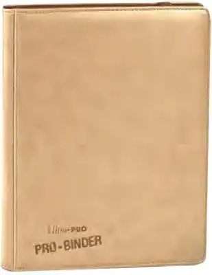 Ultra Pro Card Supplies Premium Pro-Binder Tan 9-Pocket Binder