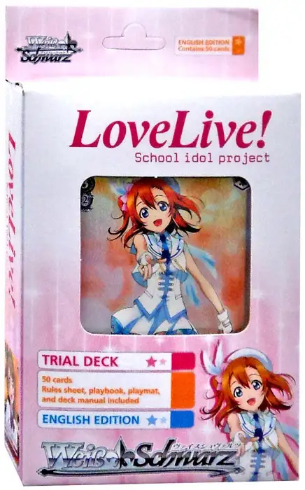 Weiss Schwarz Trading Card Game Love Live! Trial Deck