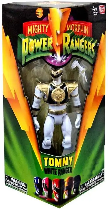 Mighty Morphin Power Rangers Tommy White Ranger Exclusive Action Figure
