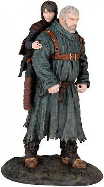 Game of Thrones Hodor & Bran Stark 9-Inch PVC Statue Figure