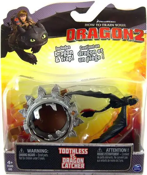 How to Train Your Dragon 2 Toothless vs. Dragon Catcher Action Figure 2-Pack