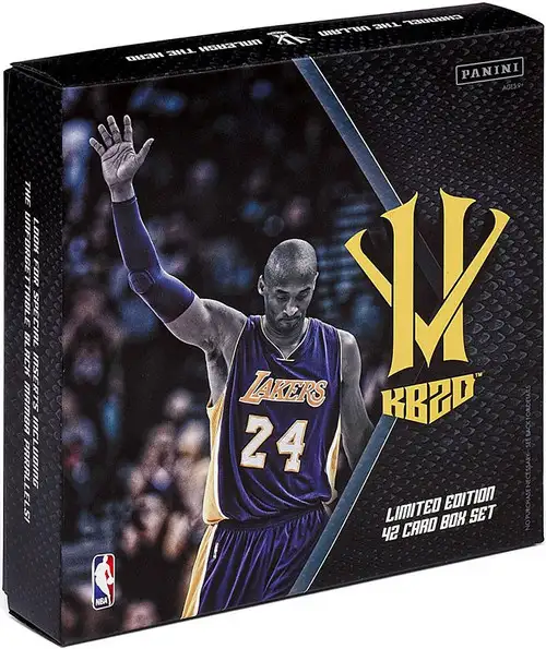 NBA Panini Kobe Bryant Hero Villain Basketball KB20 Trading Card Box Set [Limited Edition, 42 Cards]