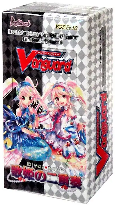 Cardfight Vanguard Trading Card Game Divas Duet Extra Booster Box VGE-EB10 [15 Packs]