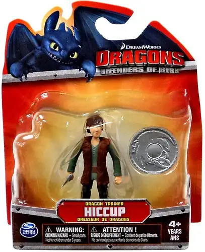 How to Train Your Dragon Dragons Defenders of Berk Hiccup 3-Inch Mini Figure