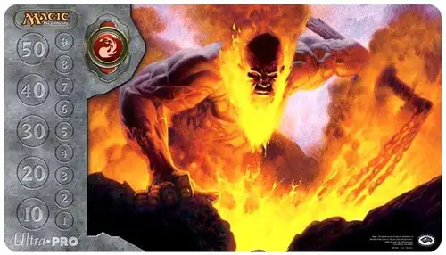 Ultra Pro MtG Card Supplies Red Mana Inferno Titan Play Mat