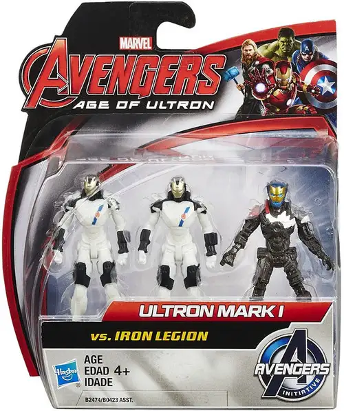 Marvel Avengers Age of Ultron Age of Ultron Ultron Mark 1 vs. Iron Legion Action Figure 2-Pack