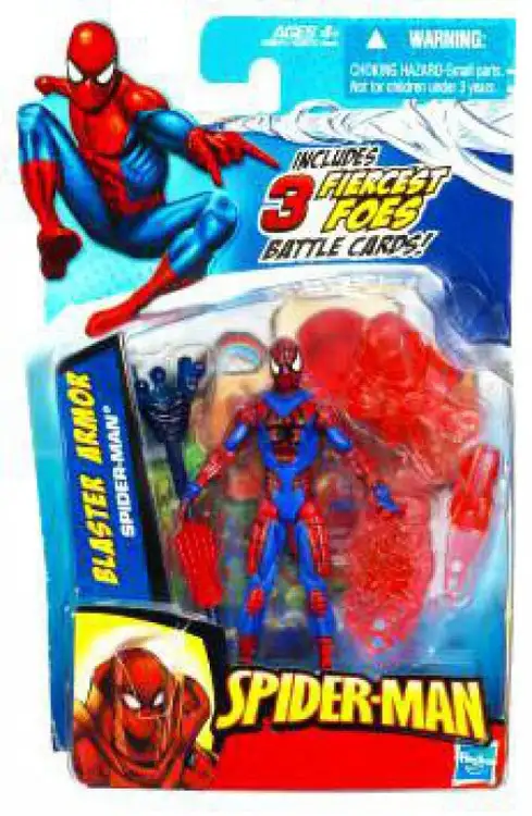 2010 Blaster Armor Spider-Man Action Figure