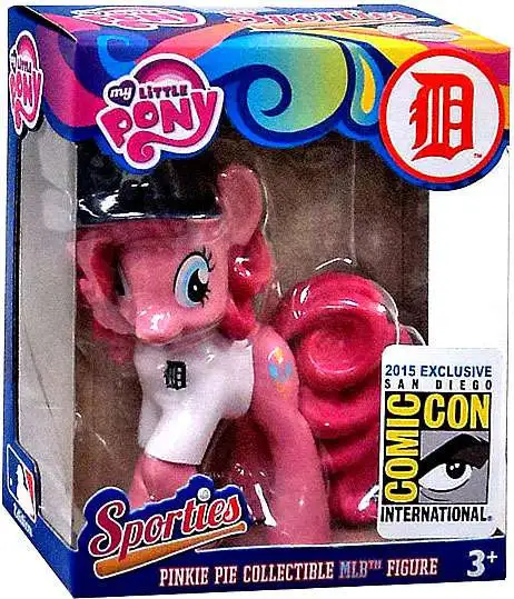 My Little Pony MLB Sporties Pinkie Pie Detroit Tigers Exclusive 3-Inch Collectible Figure