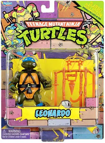 Teenage Mutant Ninja Turtles TMNT 1987 Retro Leonardo Action Figure
