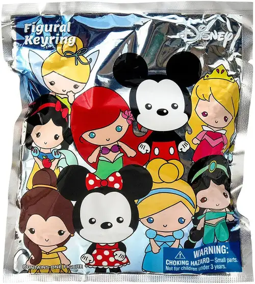 3D Figural Keyring Disney Series 1 Mystery Pack [1 RANDOM Figure]