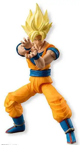 Dragon Ball Z Dragon Ball Kai Shokugan Neo Shodo Super Saiyan Goku 3.75-Inch PVC Figure