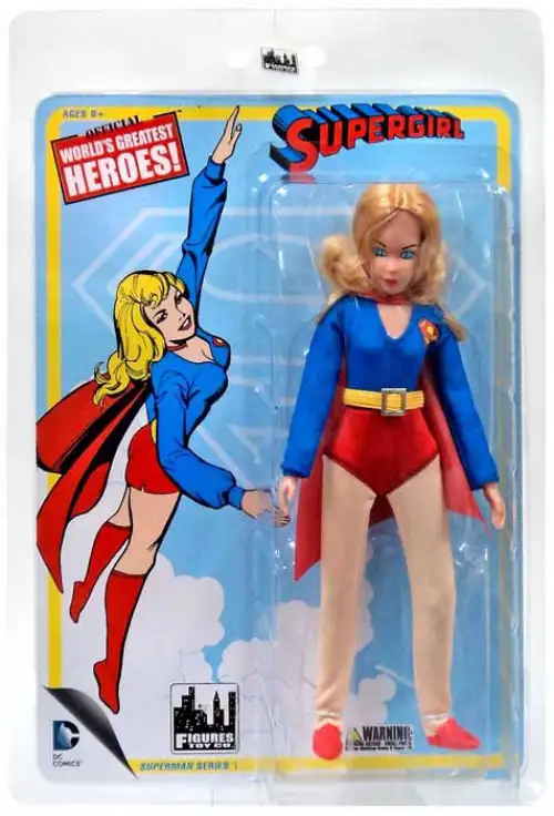 DC Superman World's Greatest Heroes! Series 1 Supergirl Action Figure