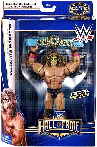 WWE Wrestling Elite Collection Hall of Fame Ultimate Warrior Exclusive Action Figure [WWE Title]