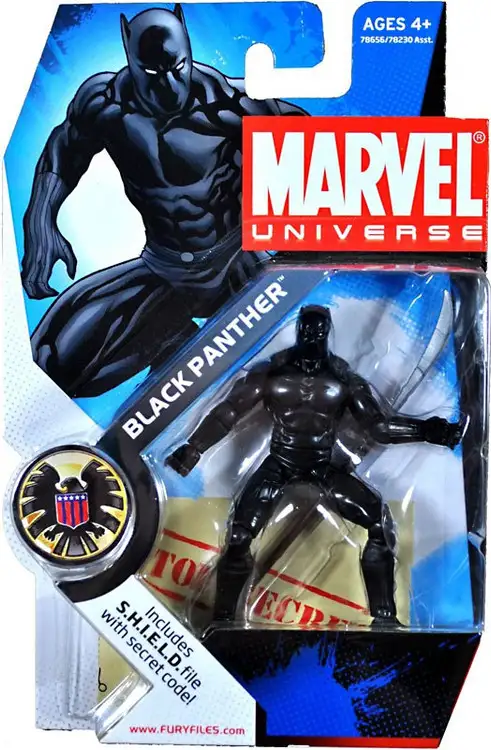 Marvel Universe Series 1 Black Panther Action Figure #5