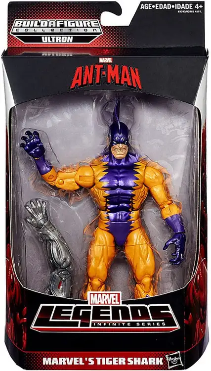 Ant Man Marvel Legends Ultron Series Marvel's Tiger Shark Action Figure