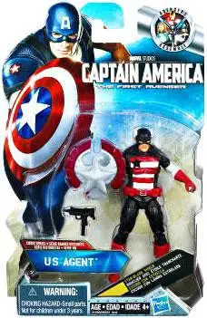 Captain America The First Avenger Comic Series US Agent Action Figure #9