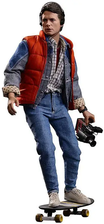 Back to the Future Movie Masterpiece Marty McFly Collectible Figure