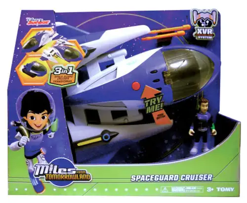 Miles From Tomorrowland Disney Junior Spaceguard Cruiser Action Figure Vehicle