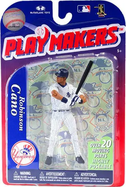 McFarlane Toys MLB New York Yankees Playmakers Series 3 Robinson Cano Action Figure