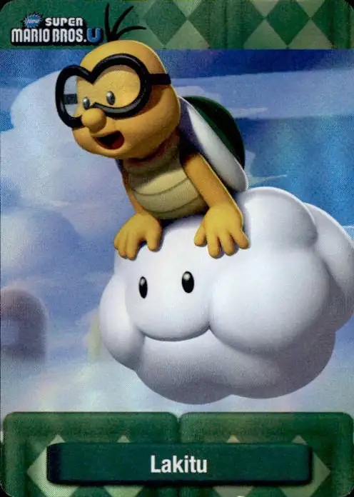 Super Mario Lakitu Dog Tag Trading Card #6