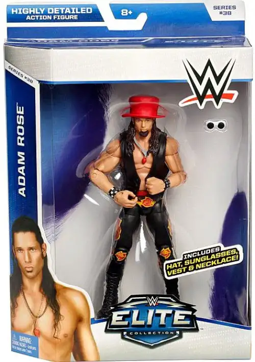 WWE Wrestling Elite Collection Series 38 Adam Rose Action Figure [Hat, Sunglasses, Vest & Necklace]