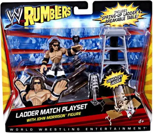 WWE Wrestling Rumblers Series 1 Ladder Match Mini Figure Playset [With John Morrison]