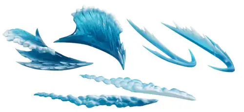 Tamashii Effect Wave Blue Action Figure Accessory