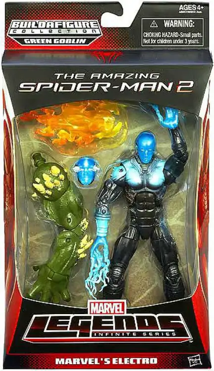 The Amazing Spider-Man 2 Marvel Legends Green Goblin Series Marvel's Electro Action Figure
