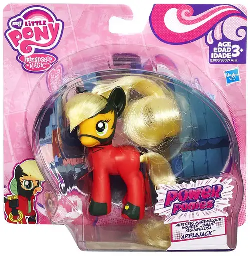 My Little Pony Friendship is Magic Power Ponies Applejack Exclusive Figure [Mistress Mare-Velous]