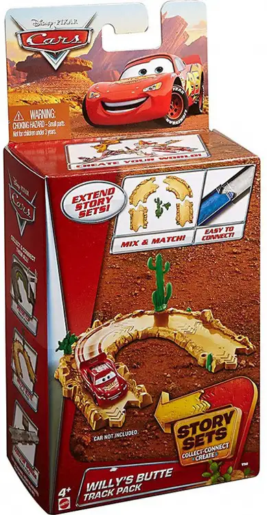 Disney / Pixar Cars Story Sets Willy's Butte Track Pack