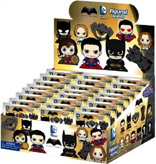 DC 3D Figural Keyring Batman vs. Superman Mystery Box [24 Packs]