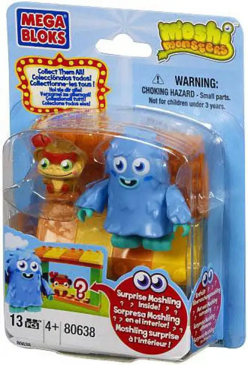 Mega Bloks Moshi Monsters Moshlings Zoo and Furi Set #80638