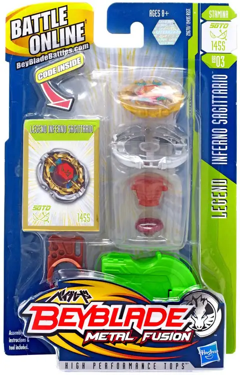 Beyblade Metal Fusion Inferno Sagittario BB03 [Legend]